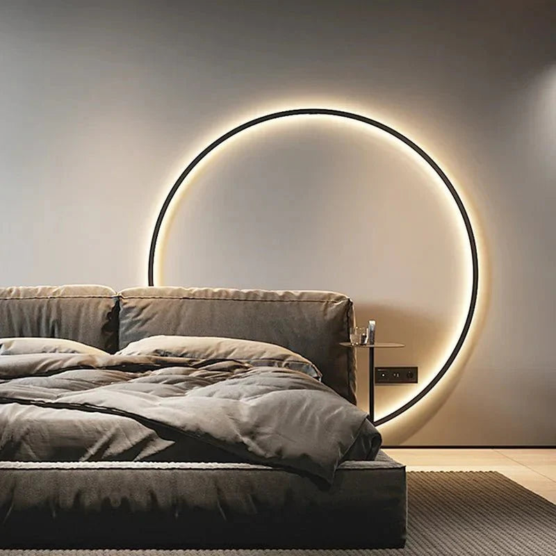 LumiRing - Minimalistic Round Wall Lamp