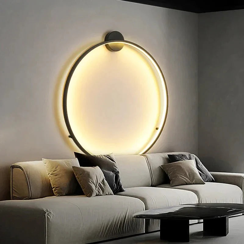 LumiRing - Minimalistic Round Wall Lamp