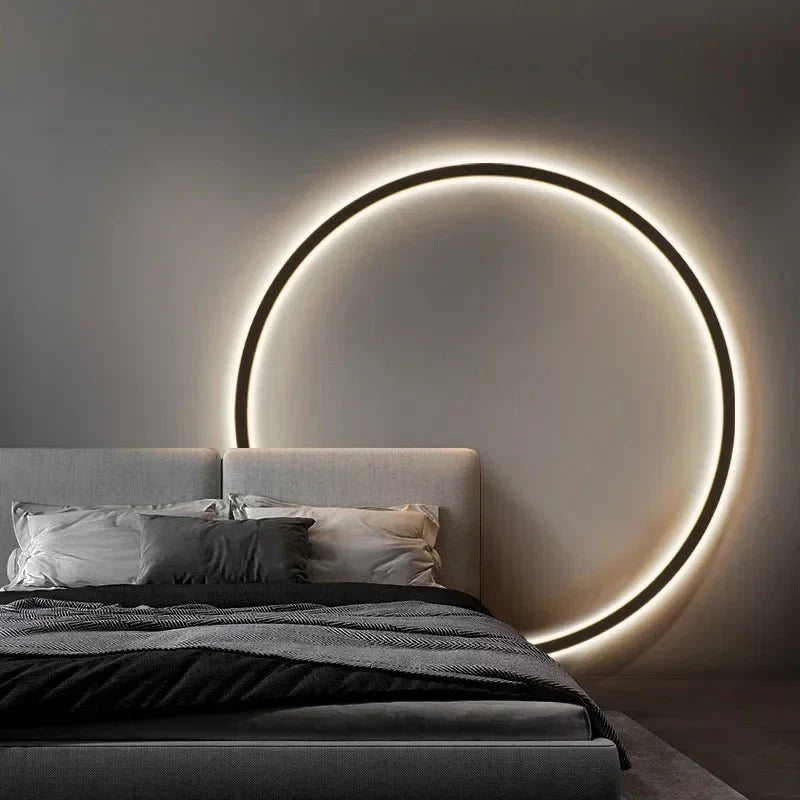 LumiRing - Minimalistic Round Wall Lamp