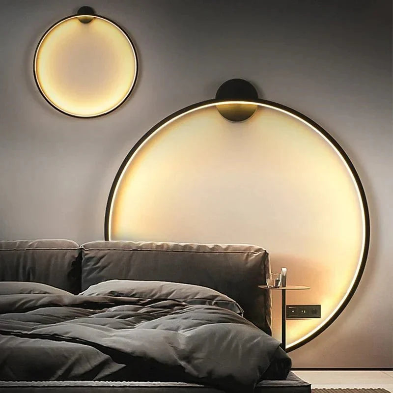 LumiRing - Minimalistic Round Wall Lamp