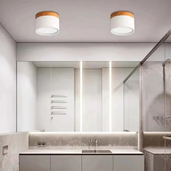 Nordic Cylinder LED Ceiling Lamps for Hallways