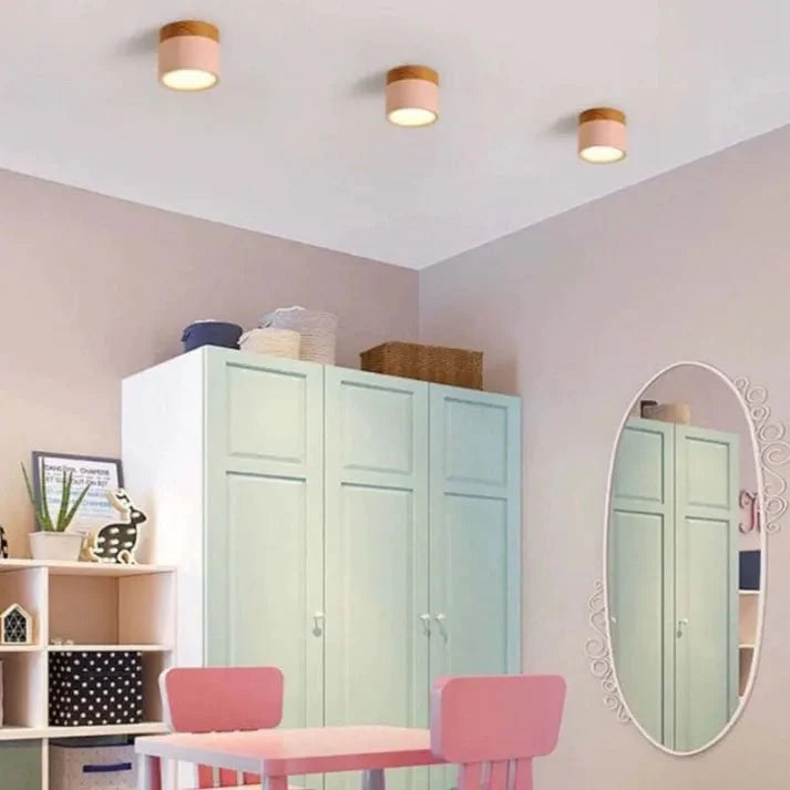 Nordic Cylinder LED Ceiling Lamps for Hallways