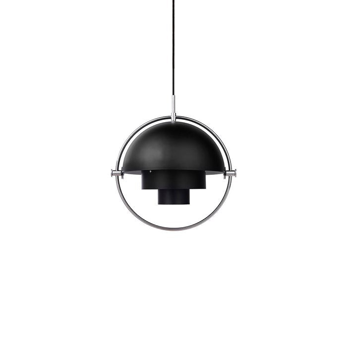 Danish Style Pendant Lamp Scandinavian Layered Shade Ceiling Light | Metal Design E26 E27 | Indoor Dining Living Room Lighting