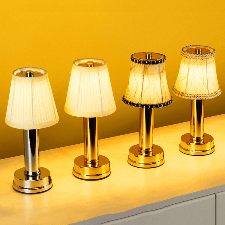 LED Wireless Side Metal Table Lamp