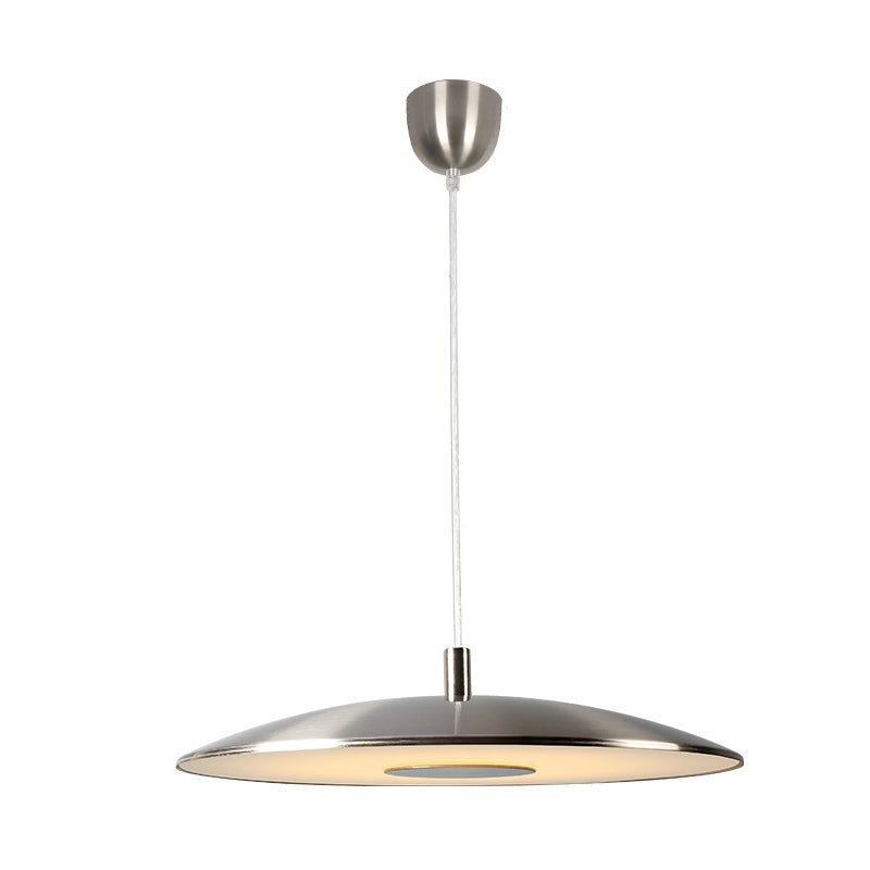Nickel Iron LED Pendant Lamp | Modern Nordic Hanging Light | 42W LED Included | Indoor Ceiling Lighting | Living Room & Dining Area