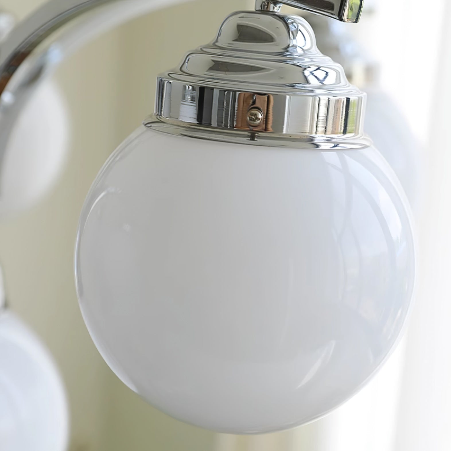 Retro Salamanca Round Glass Chandeliers