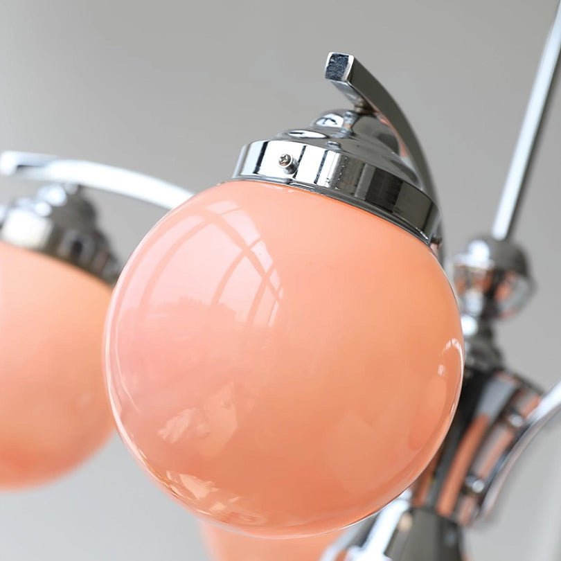 Retro Salamanca Round Glass Chandeliers