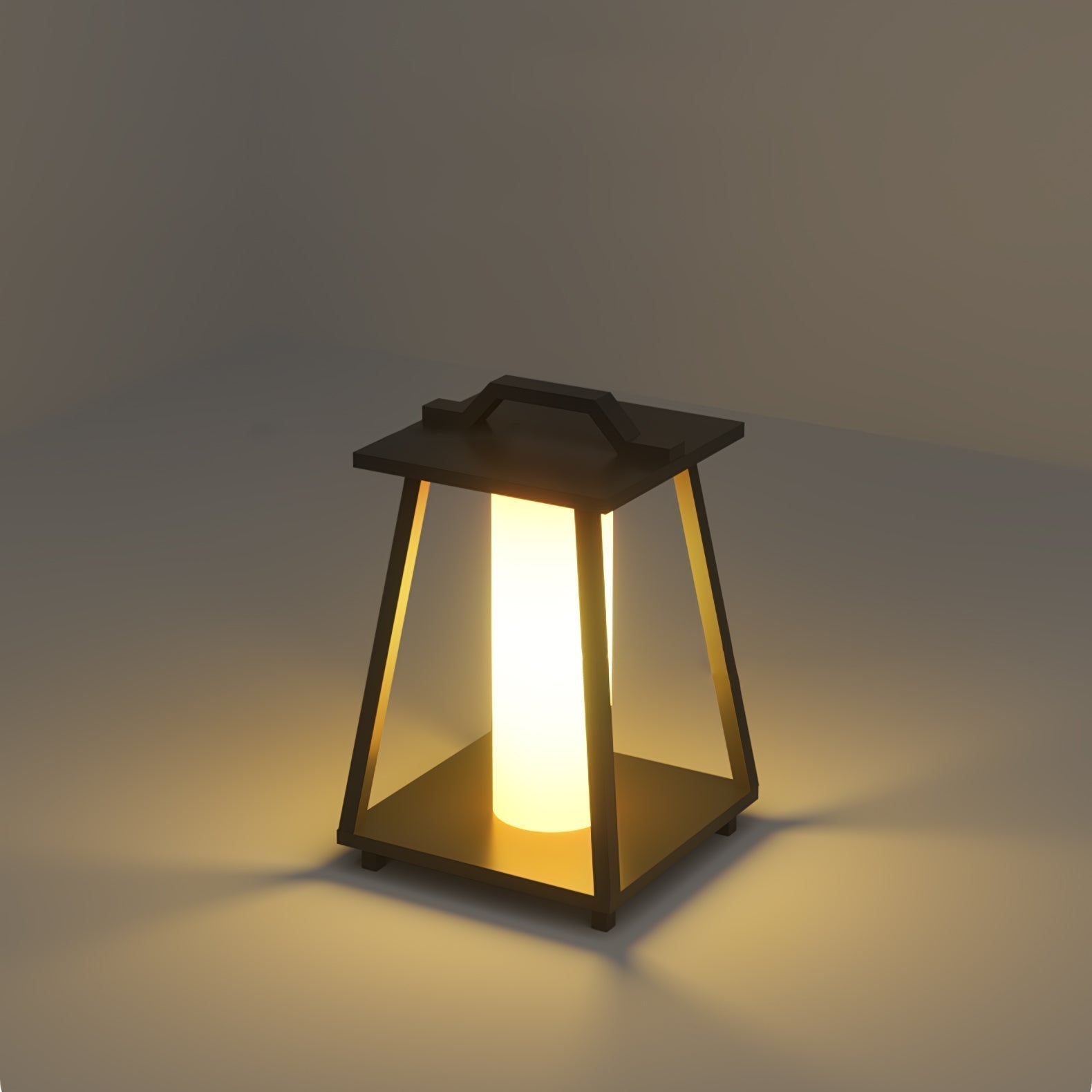 Portable Outdoor LED Lamp Stainless Steel Garden Light Roam | IP65 Weatherproof Handle Lantern | Patio Balcony Courtyard Lighting