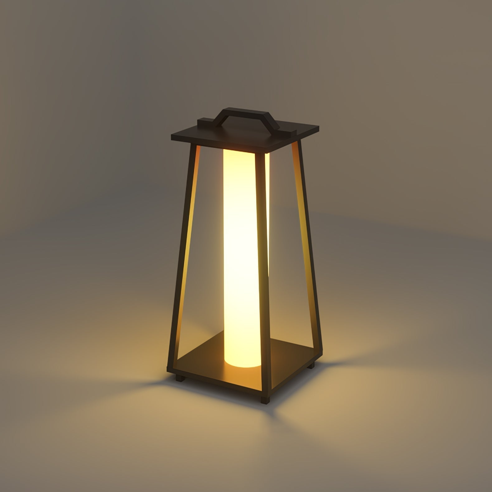 Portable Outdoor LED Lamp Stainless Steel Garden Light Roam | IP65 Weatherproof Handle Lantern | Patio Balcony Courtyard Lighting