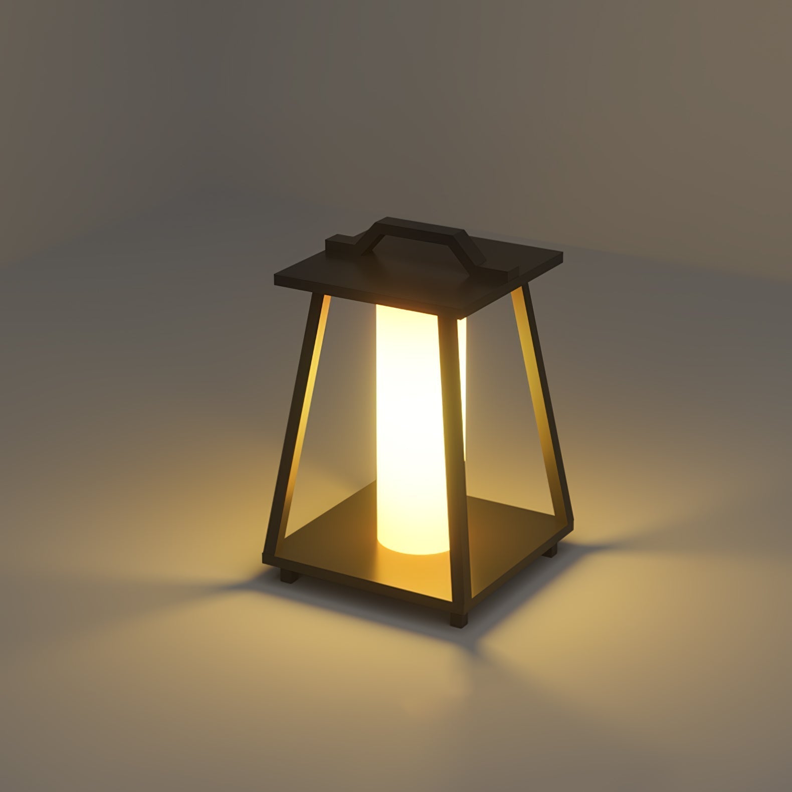 Portable Outdoor LED Lamp Stainless Steel Garden Light Roam | IP65 Weatherproof Handle Lantern | Patio Balcony Courtyard Lighting