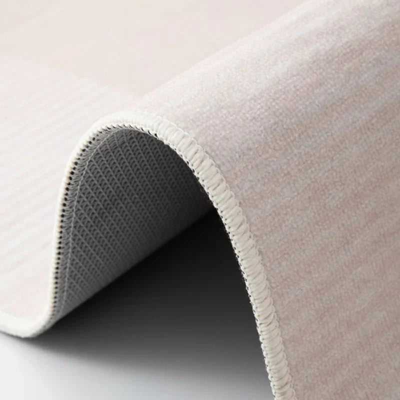 Enna Retro Area Rug | Soft Irregular Shaped Non-Slip Carpet | Modern Living Room & Bedroom Floor Rug
