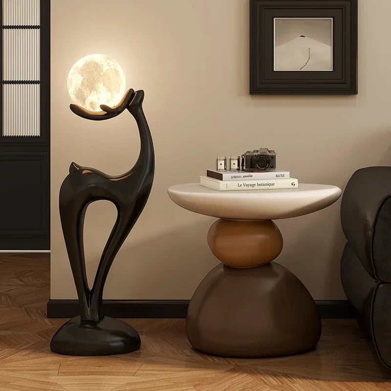 Vespera – Modern Minimalist Side Table in Scandinavian Design