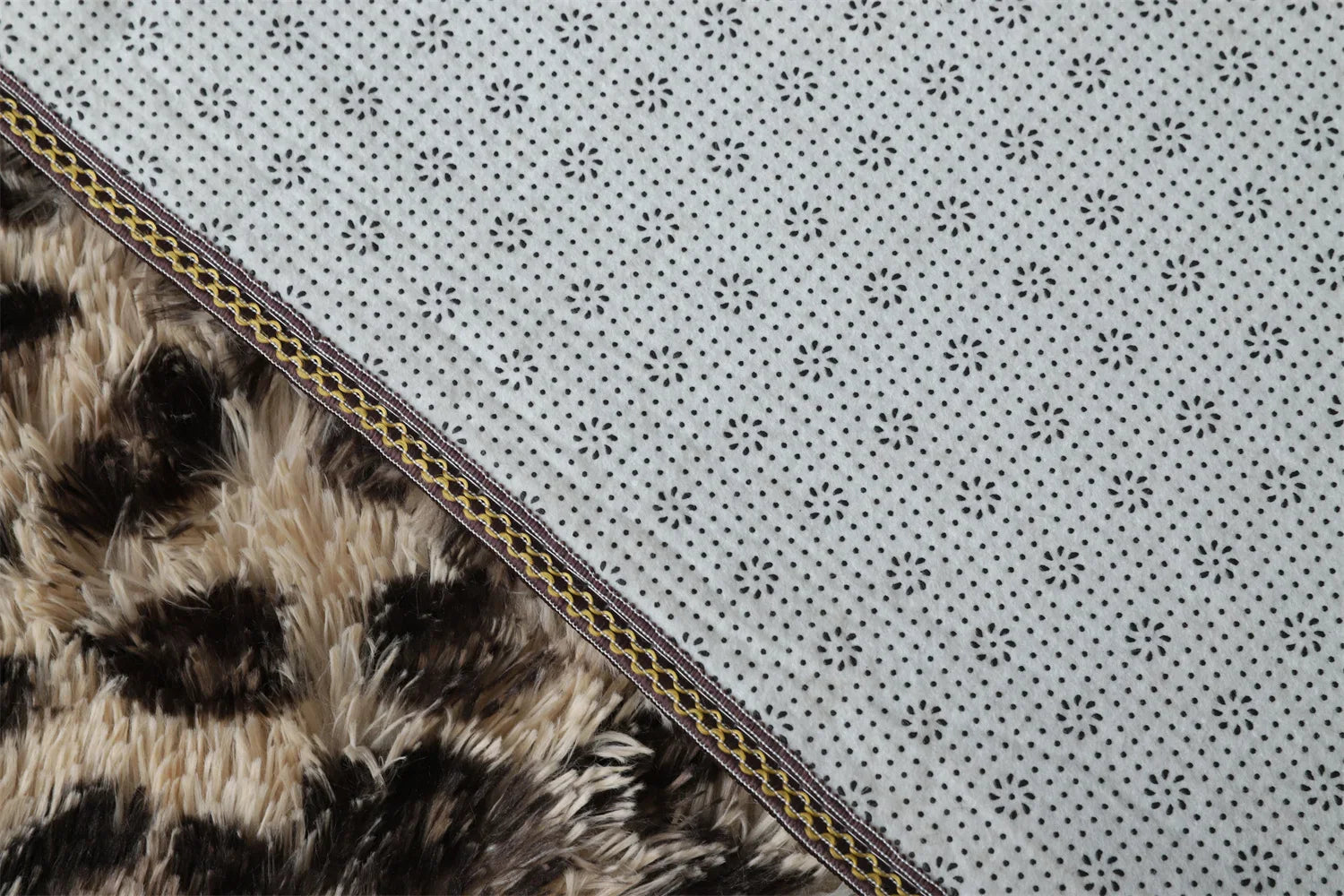 Lumivex Fluffy Shaggy Rug | Extra Soft Plush Area Carpet | Cozy Living Room & Bedroom Floor Rug