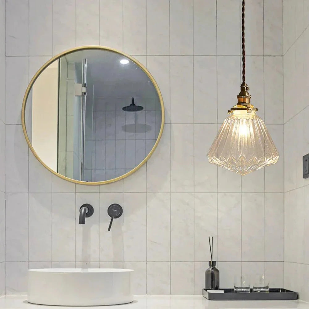 Crystal Glass Pendant Lamp