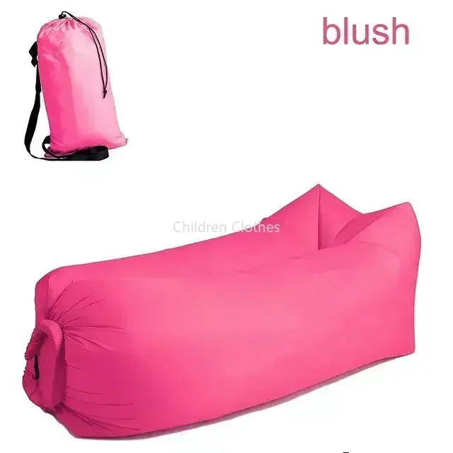 Luftnest Relo Foldable Air Sofa | Inflatable Outdoor Lounger | Quick Fill, Lightweight & Portable | Park Beach Garden