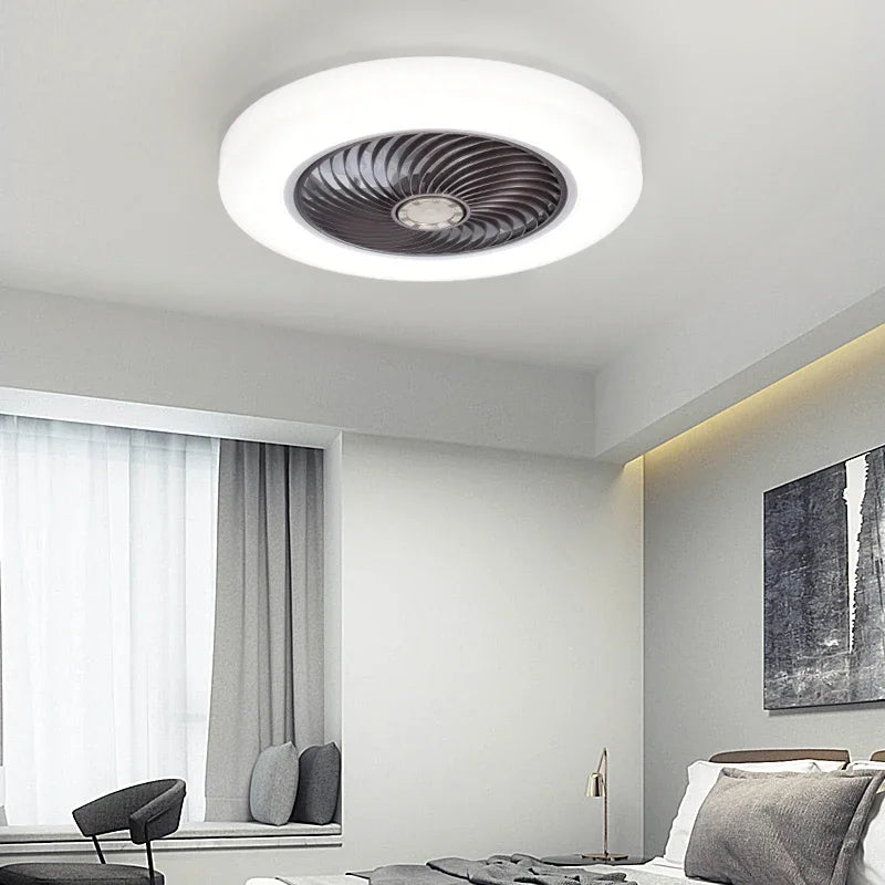 Aeralis Fold | Intelligent Ceiling Fan with Light & Retractable Blades – Quiet & Remote Controlled