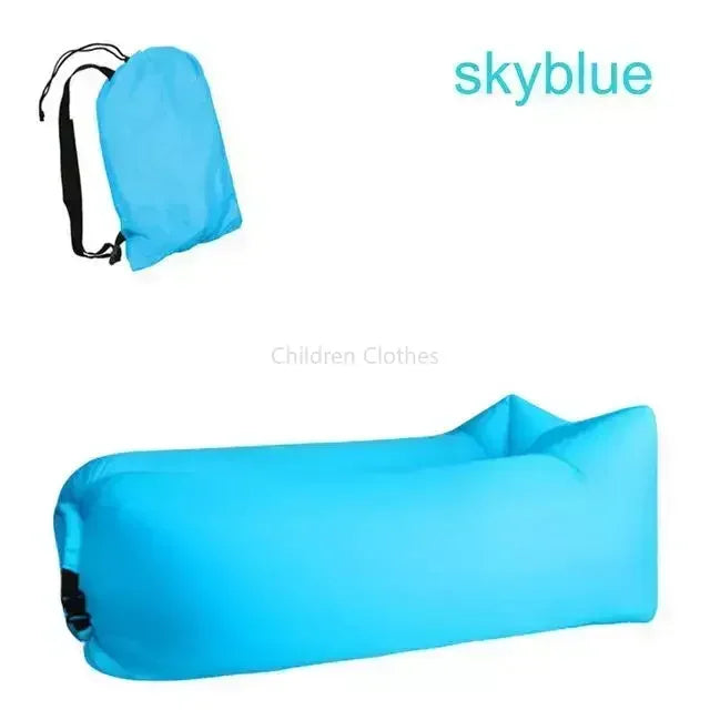 Luftnest Relo Foldable Air Sofa | Inflatable Outdoor Lounger | Quick Fill, Lightweight & Portable | Park Beach Garden