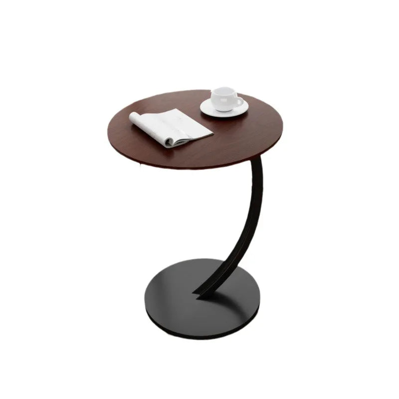 Avelyne Cirka | Reinforced Round Side Table for Living Room & Bedroom