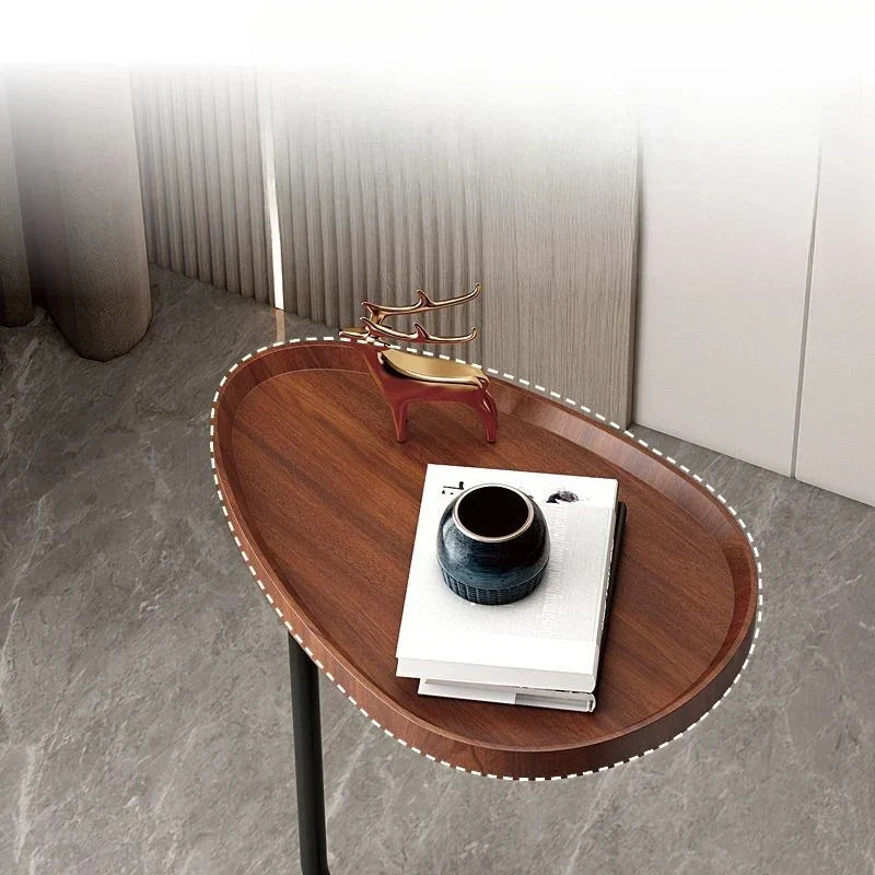 Cavira | C-shaped Side Table for Sofa or Bed