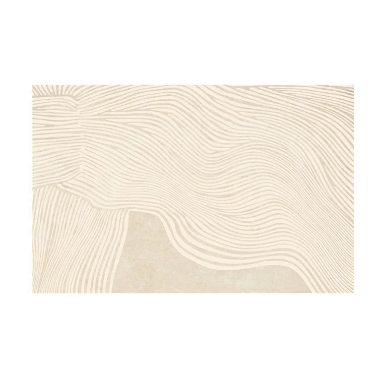 Vorenis Japanese Minimalist Area Rug | Fluffy Soft Non-Slip Carpet | Modern Bedroom & Living Room Floor Rug