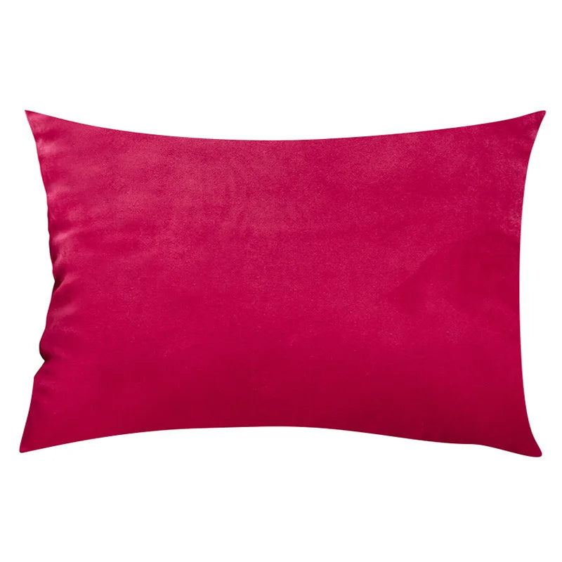 Aemilia – Velvet Decorative Pillow in Cheerful Candy Colors for Sofa & Bedroom