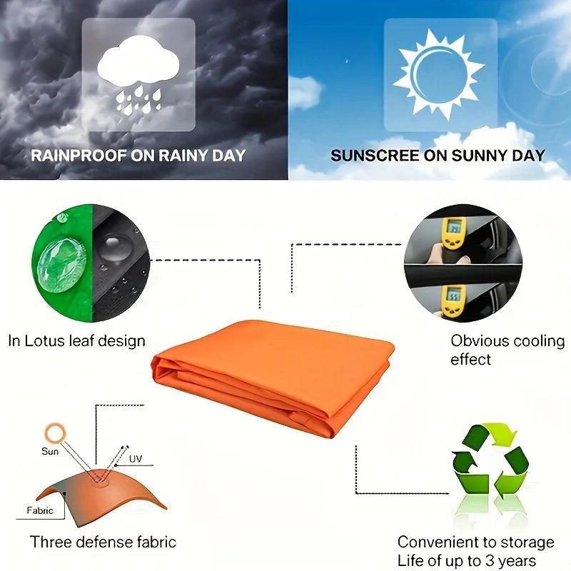 Solara Tynn Triangle Shade Sail | Water-Repellent Outdoor Sunshade | UV-Protective Polyester | Garden Terrace Balcony Camping