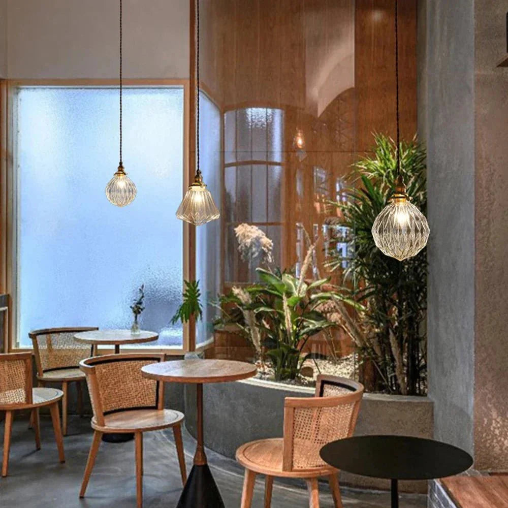 Crystal Glass Pendant Lamp