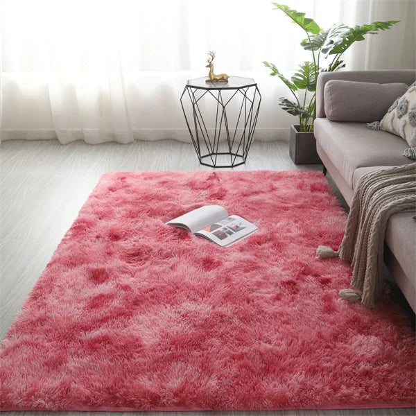 Lumivex Fluffy Shaggy Rug | Extra Soft Plush Area Carpet | Cozy Living Room & Bedroom Floor Rug