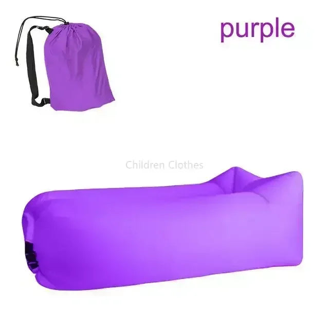 Luftnest Relo Foldable Air Sofa | Inflatable Outdoor Lounger | Quick Fill, Lightweight & Portable | Park Beach Garden