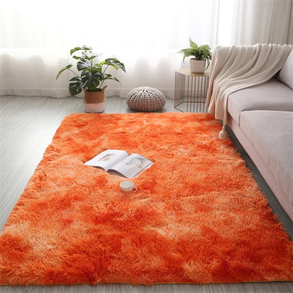 Lumivex Fluffy Shaggy Rug | Extra Soft Plush Area Carpet | Cozy Living Room & Bedroom Floor Rug