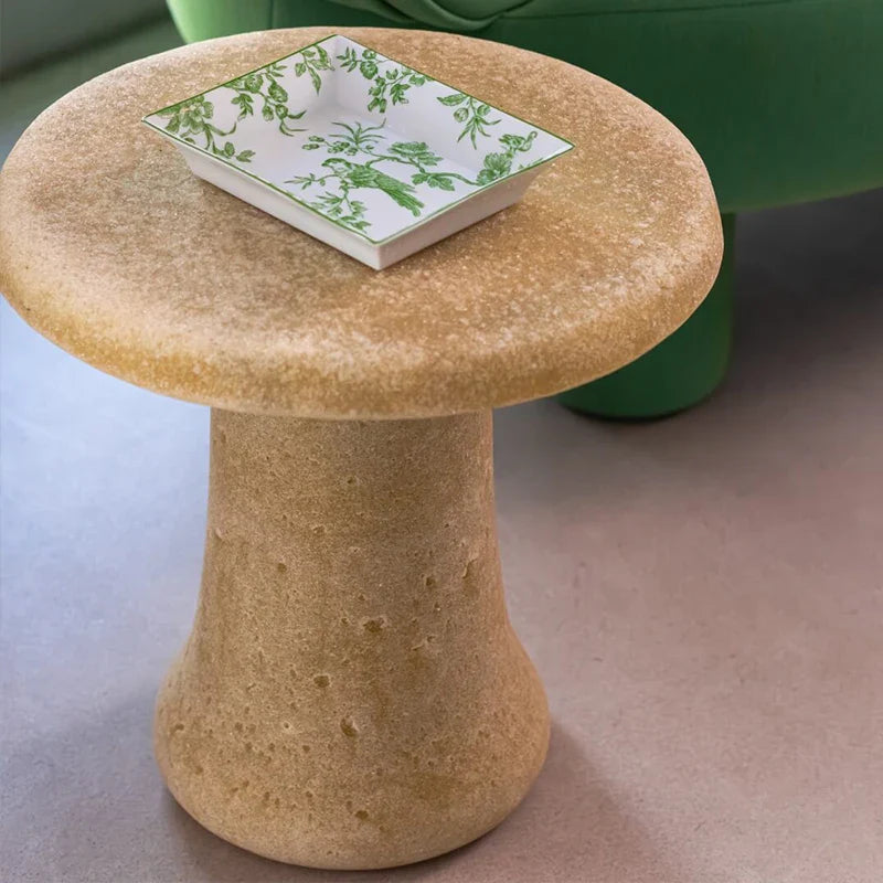 Zirello Artistic Colorful Sculpture Side Table | Modern Statement Coffee Table | Creative Sofa & Corner Table for Contemporary Interiors