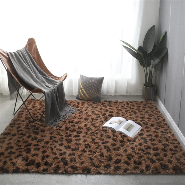 Lumivex Fluffy Shaggy Rug | Extra Soft Plush Area Carpet | Cozy Living Room & Bedroom Floor Rug