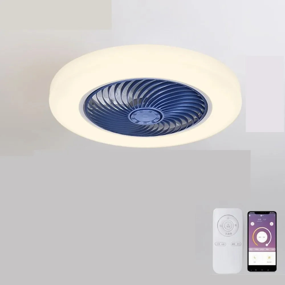 Aeralis Fold | Intelligent Ceiling Fan with Light & Retractable Blades – Quiet & Remote Controlled