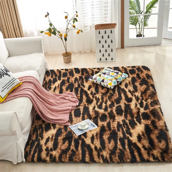 Lumivex Fluffy Shaggy Rug | Extra Soft Plush Area Carpet | Cozy Living Room & Bedroom Floor Rug