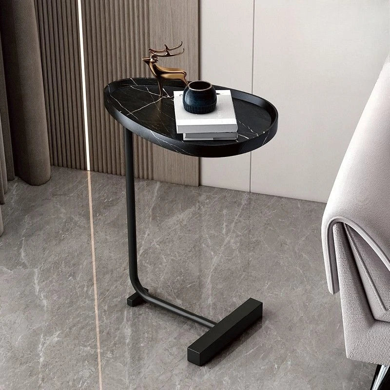 Cavira | C-shaped Side Table for Sofa or Bed