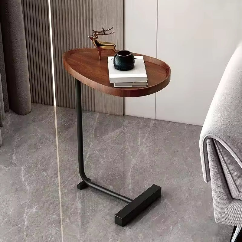 Cavira | C-shaped Side Table for Sofa or Bed
