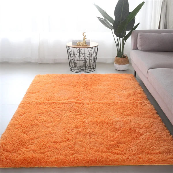 Lumivex Fluffy Shaggy Rug | Extra Soft Plush Area Carpet | Cozy Living Room & Bedroom Floor Rug