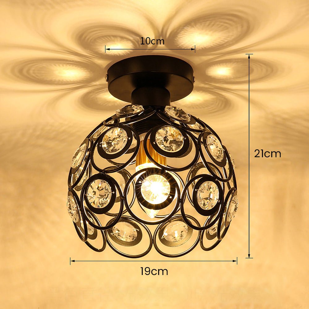 Beautiful Golden Luxury Ball Hall Ceiling Light