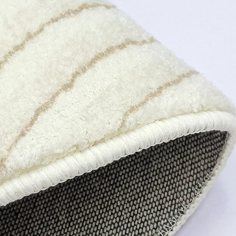 FormaLuna Rug | Round rug with modern geometric pattern