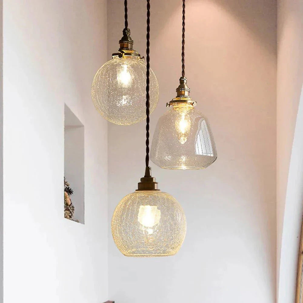 Crystal Glass Pendant Lamp