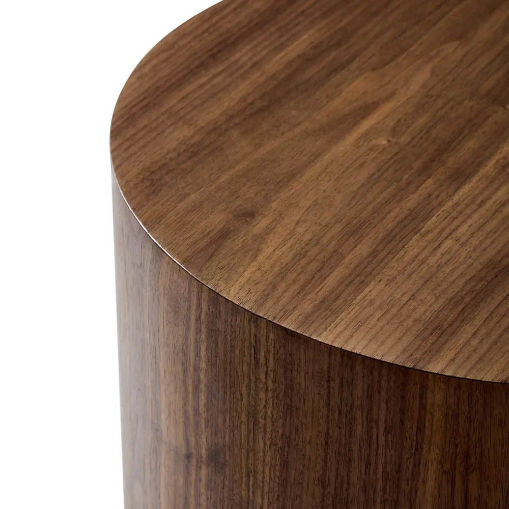 Eldoriann Round Nesting Coffee Table Set of 2 | Modern Space-Saving Side Tables | MDF