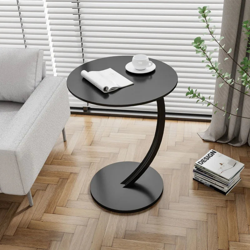 Avelyne Cirka | Reinforced Round Side Table for Living Room & Bedroom