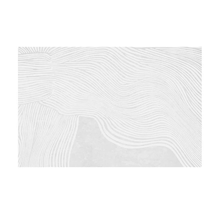 Vorenis Japanese Minimalist Area Rug | Fluffy Soft Non-Slip Carpet | Modern Bedroom & Living Room Floor Rug