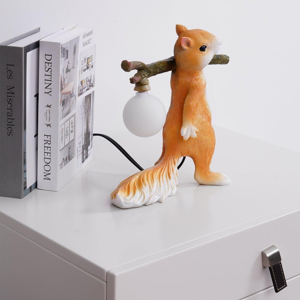 Squirrel Table Lamp