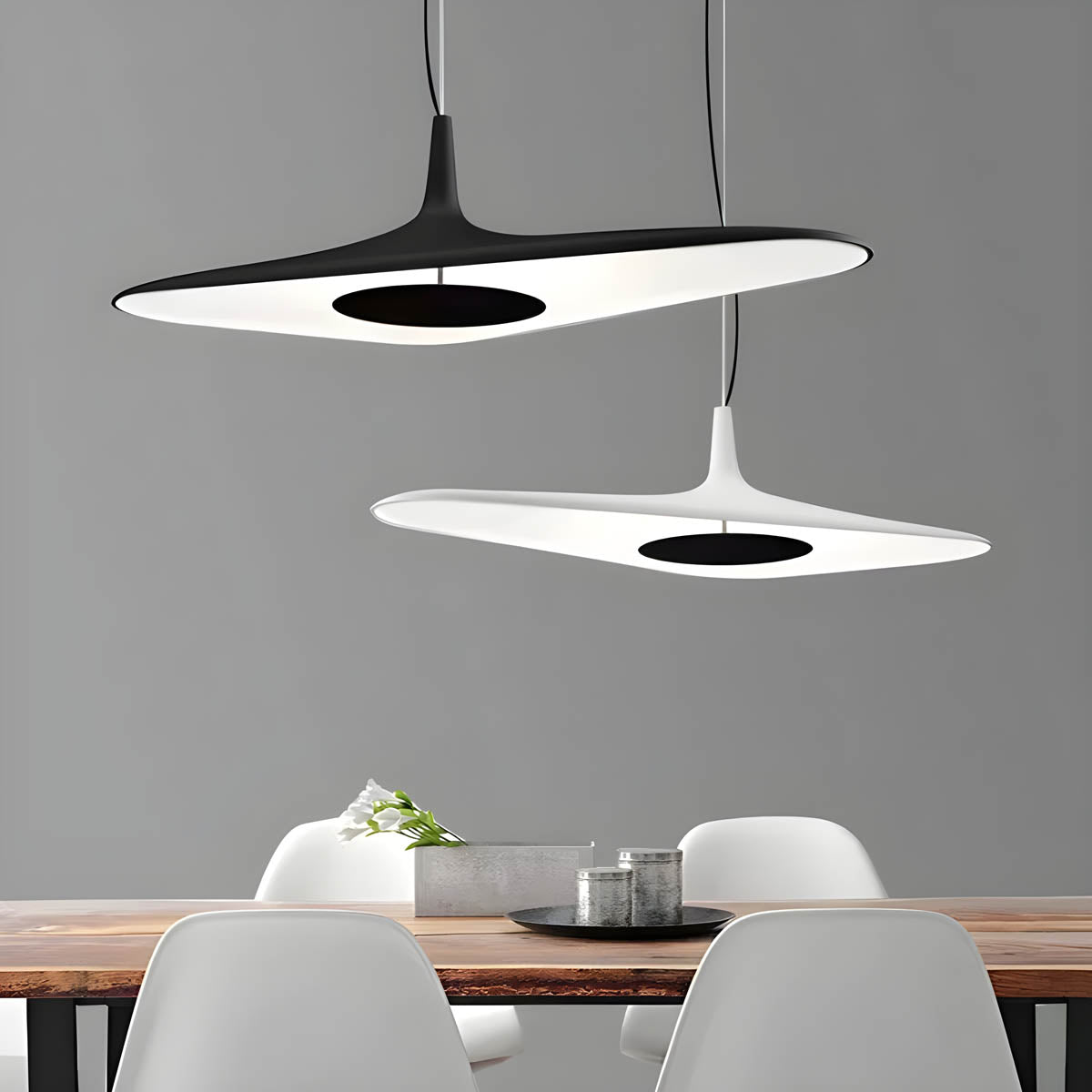 TIPI Pendant Lamp Resin Ceiling Light | Modern Sculptural Design | LED Included | Adjustable 150cm Cord Hanging Light