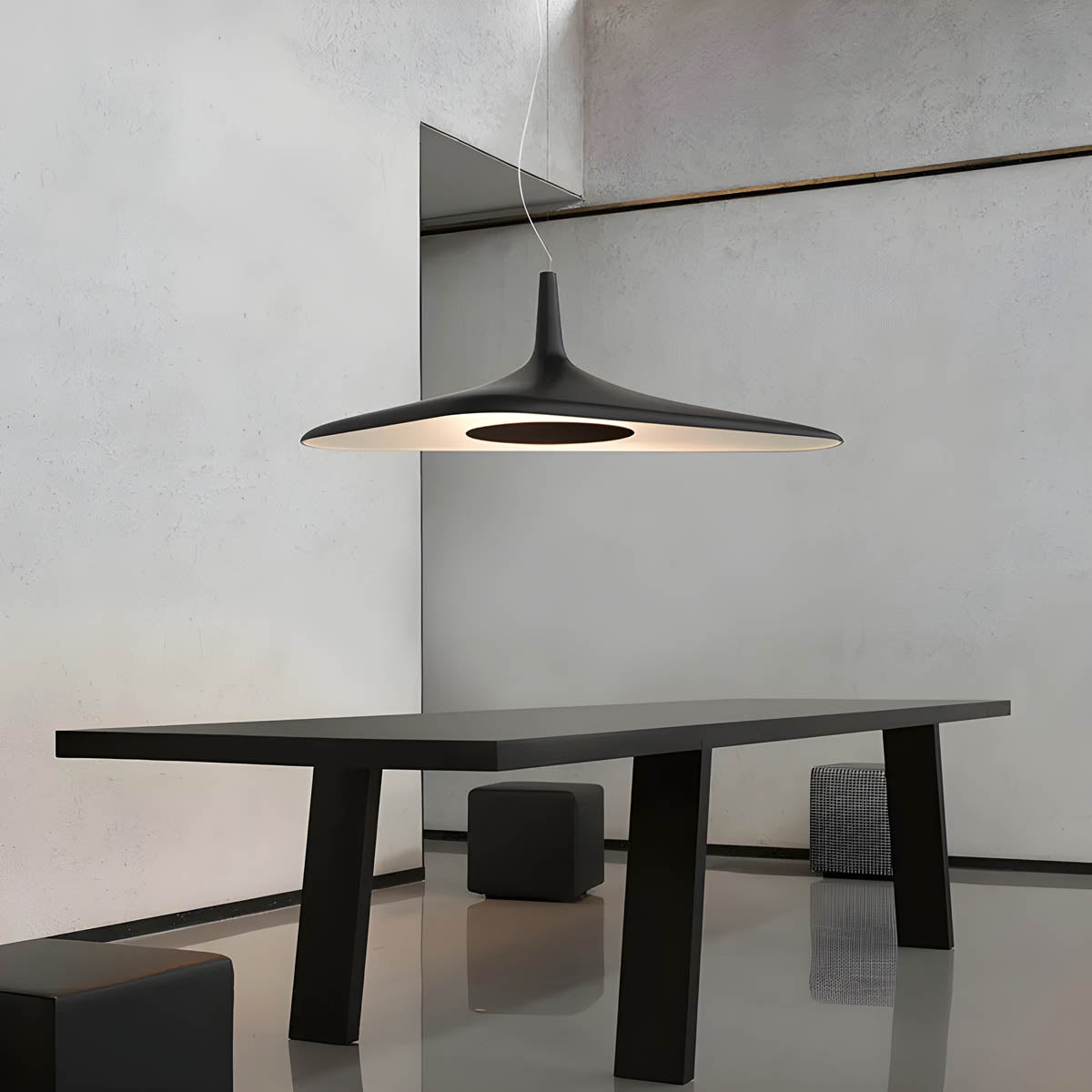 TIPI Pendant Lamp Resin Ceiling Light | Modern Sculptural Design | LED Included | Adjustable 150cm Cord Hanging Light