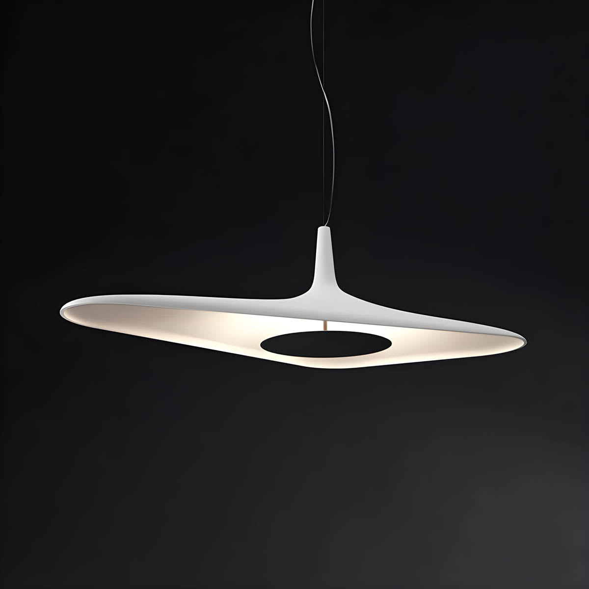 TIPI Pendant Lamp Resin Ceiling Light | Modern Sculptural Design | LED Included | Adjustable 150cm Cord Hanging Light