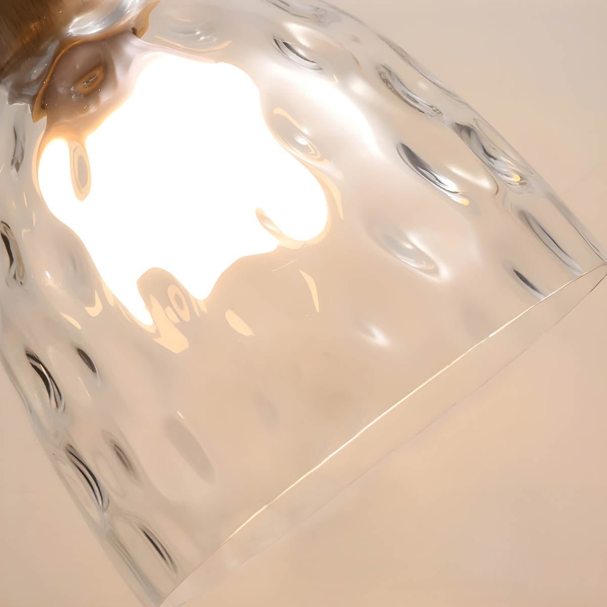 TOKYO Glass Chandelier Pendant Light | Modern LED Ceiling Lamp | E27 Bulb Included | Adjustable Cord | Minimalist Luxury Lighting