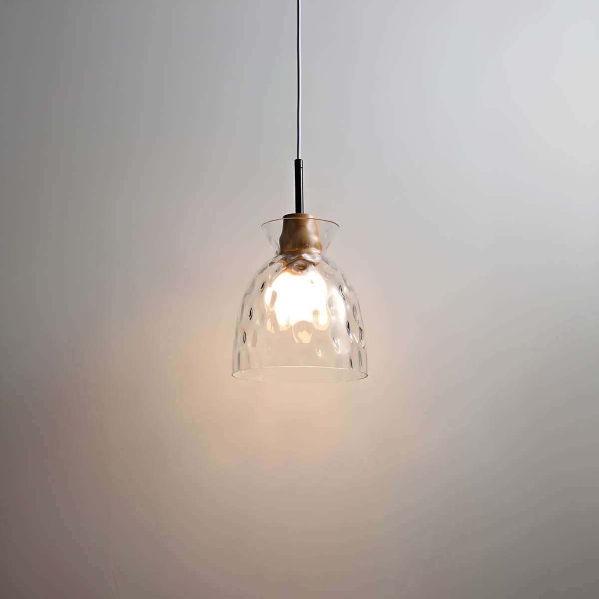 TOKYO Glass Chandelier Pendant Light | Modern LED Ceiling Lamp | E27 Bulb Included | Adjustable Cord | Minimalist Luxury Lighting
