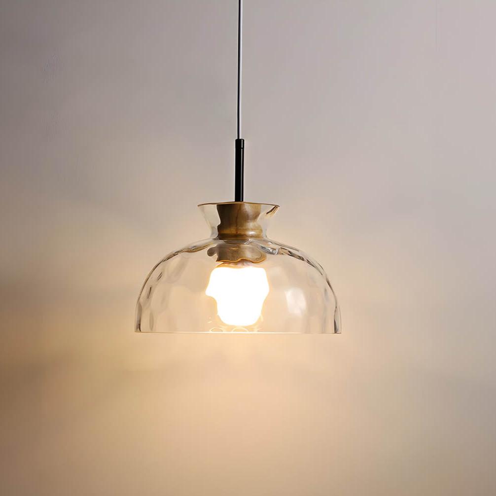 TOKYO Glass Chandelier Pendant Light | Modern LED Ceiling Lamp | E27 Bulb Included | Adjustable Cord | Minimalist Luxury Lighting